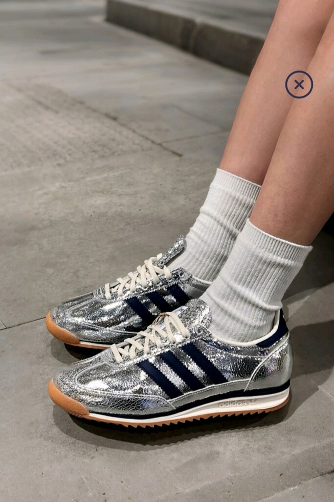Adidas Retro Gümüş Sneaker