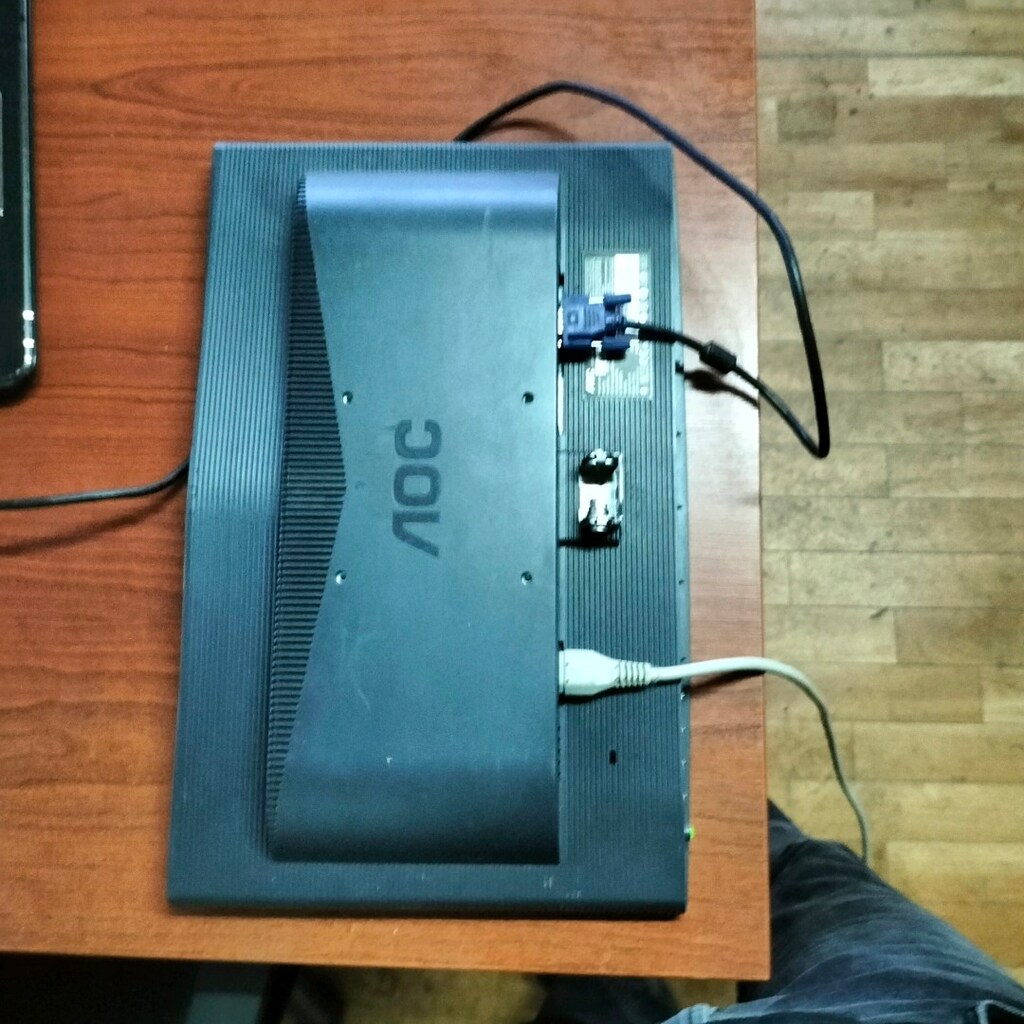 AOC Monitör model N941 SW.19 inch.Ayagi yok - 4