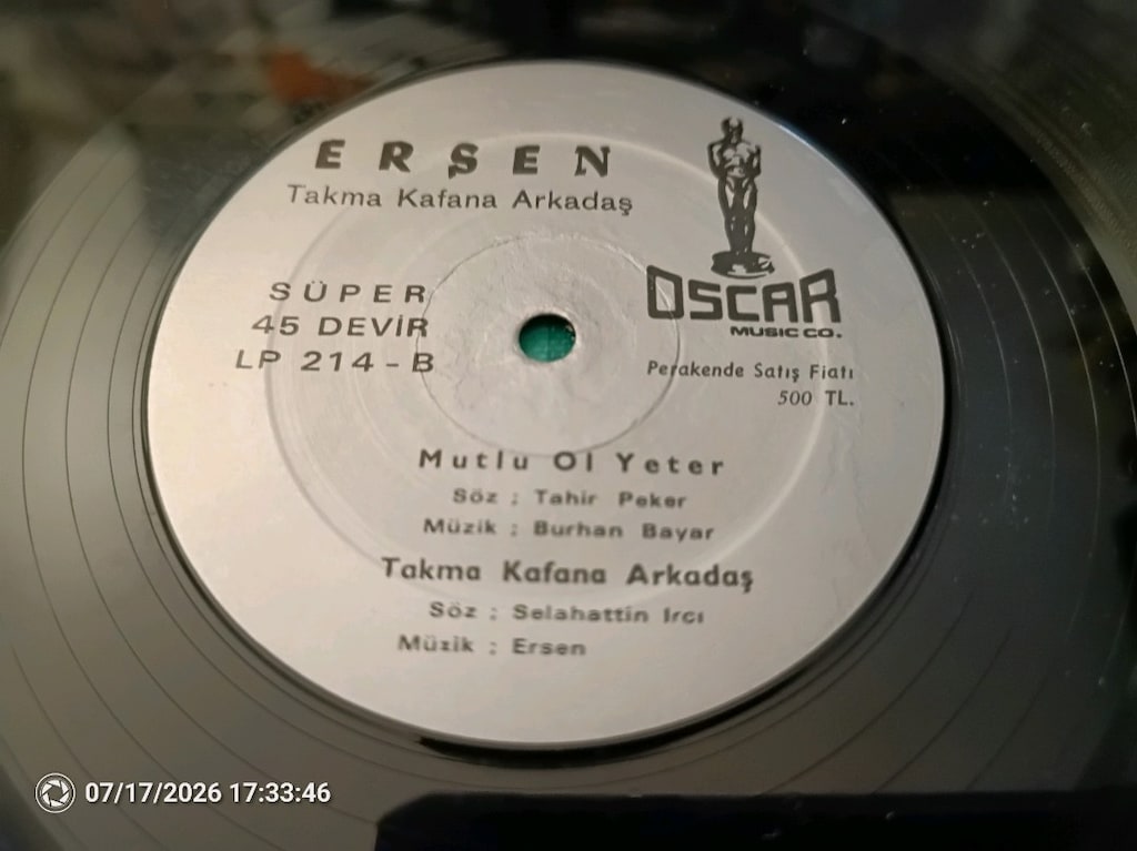 4 adet kapaksız yerli Lp Pekkan Gencebay Gökhan Güney Ümit Aksu(ersen) - 2