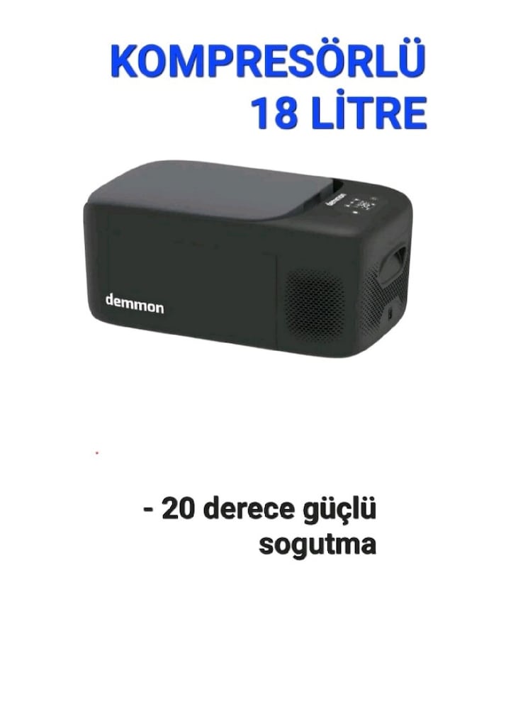 KOMPRESÖRLÜ ARAÇ BUZDOLABI,18 litre ,12v/24 volt, SADECE elden teslim.