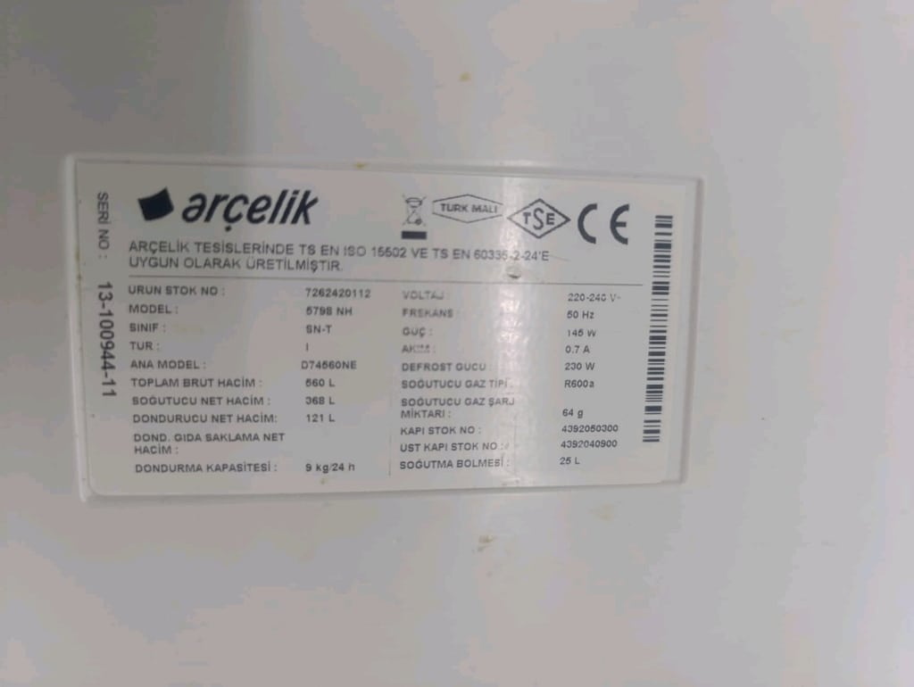 Arçelik Buzdolabı - 2