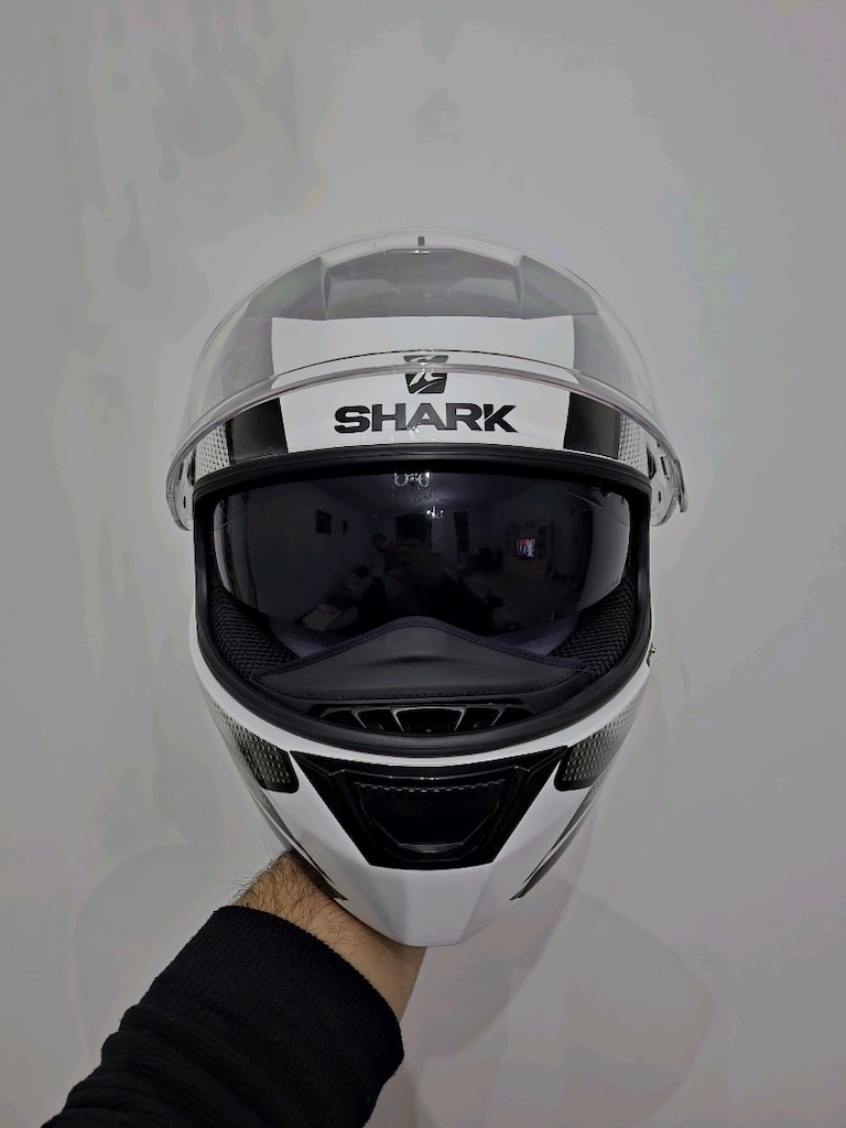 İnterkomlu Shark Speed R Motorcu Kaskı Güneş Vizörlü S beden - 7