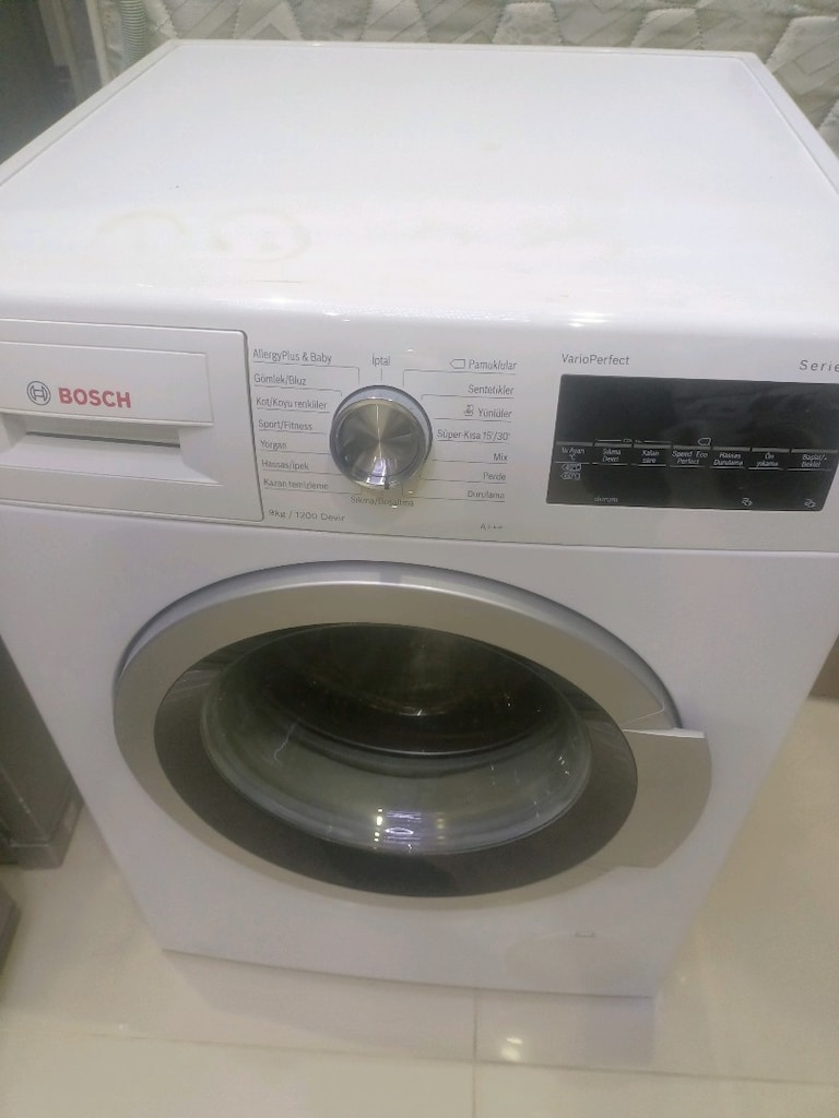 Bosch 9 kg 1200 devir Tertemiz Sorunsuz Sessiz Çamaşır Makinesi - 9