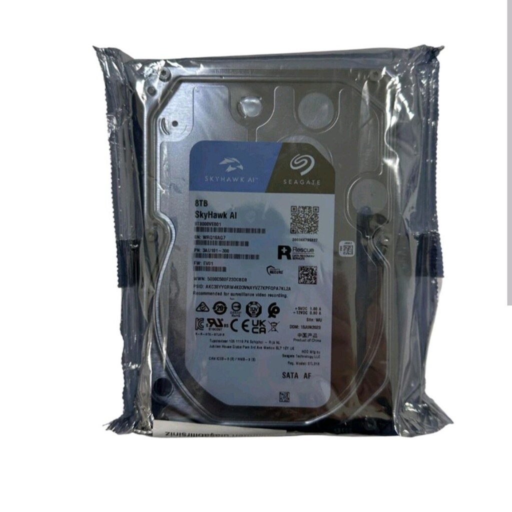 Seagate SkyHawk AI ST8000VE001 SATA 3.0 7200 RPM 3.5" 8 TB Harddisk - 2
