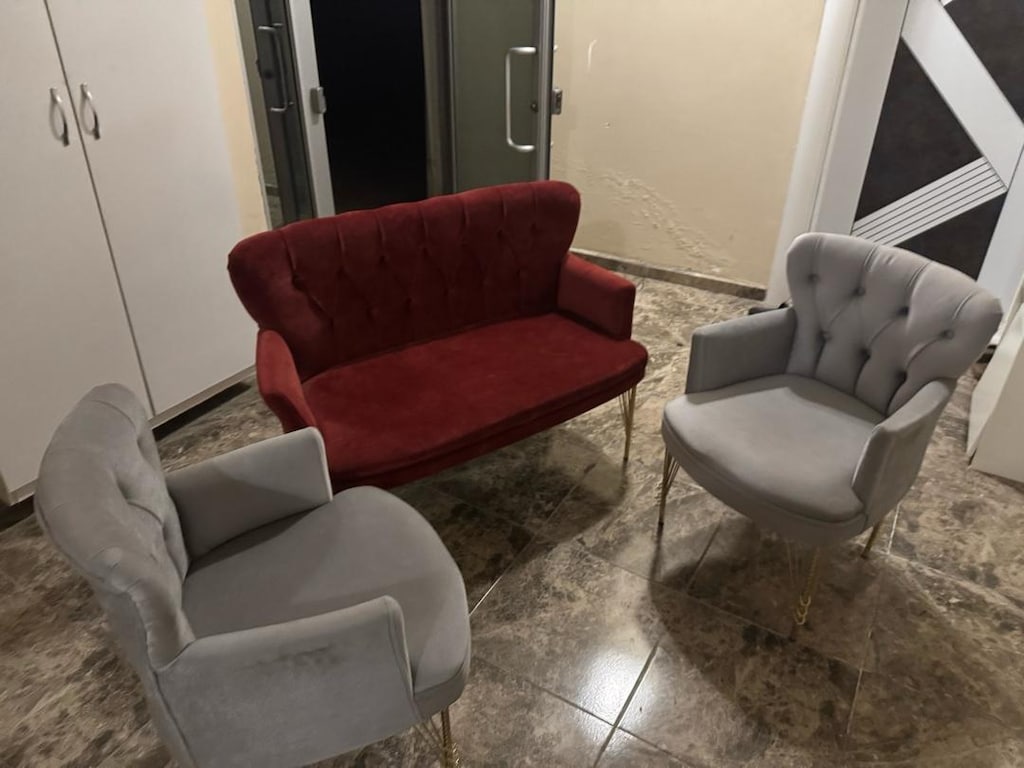2 tekli 1 çiftli oturma grubu