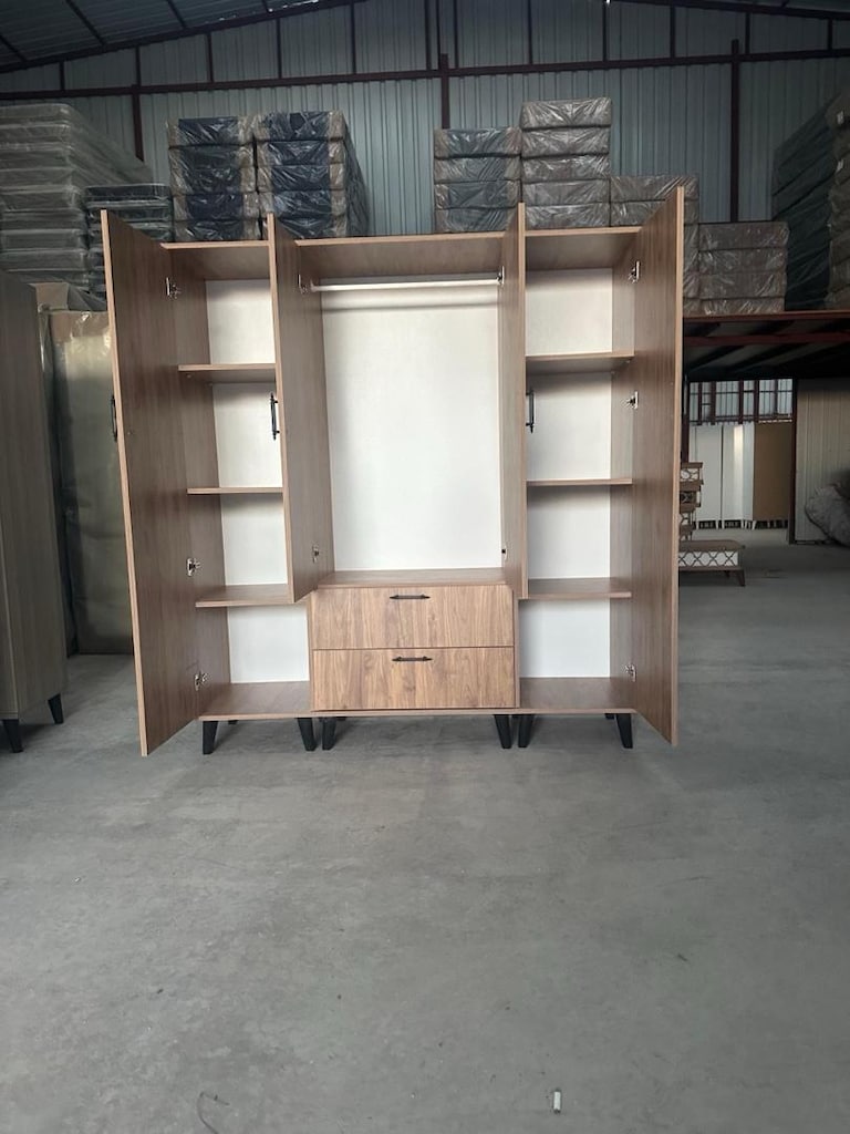 4 kapaklı elbise dolabı - 5
