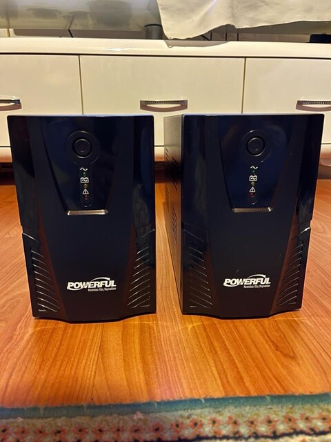Powerful PL-1000 1000VA UPS Kesintisiz Güç Kaynagi 2 tane var