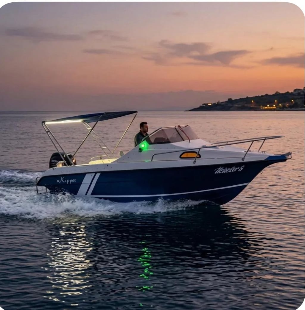 AMERİKAN BOAT MERCURY 100HP KAMARALI MİNİ YATCH TEKNE DENİZ MOTORU - 6
