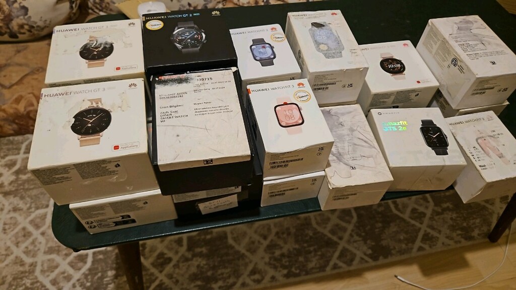 Huawei Saatler Toplu Satılıktır Açıklamayı Okuyabilirsiniz