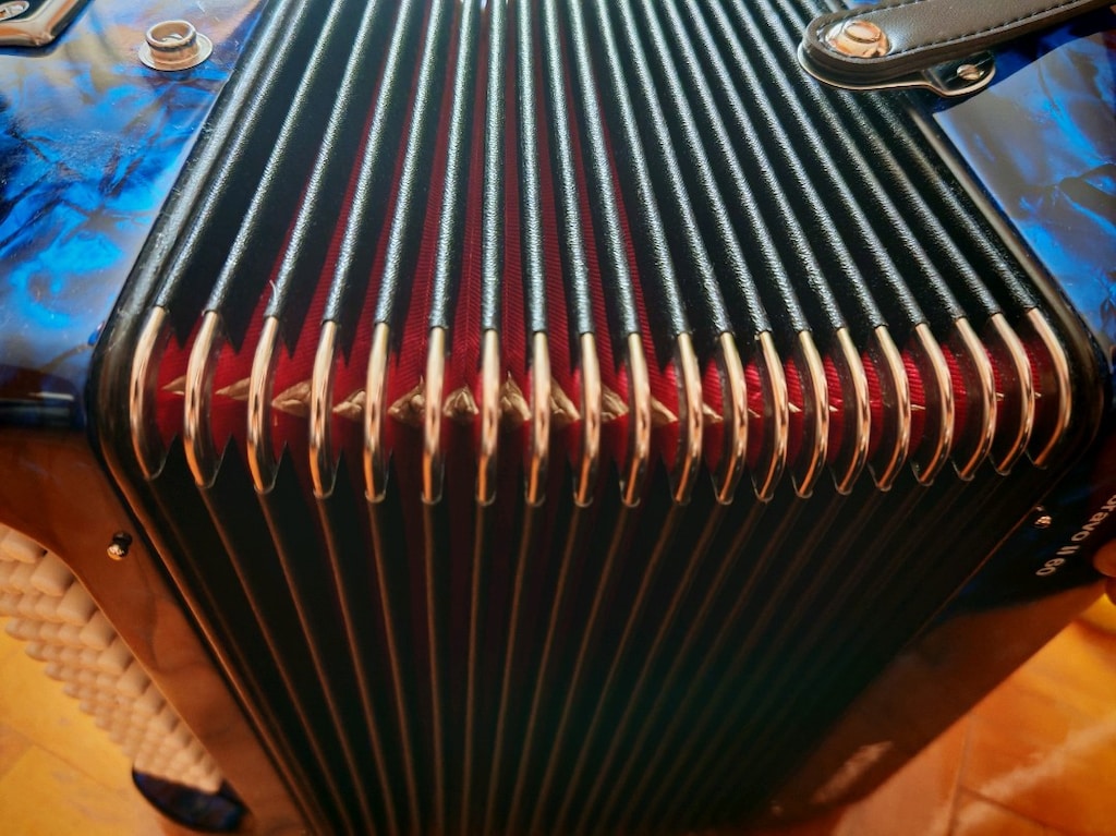 Hohner Bravo II 60 Dark Blue | Sıfır Ayarında | Orijinal Çantalı - 6