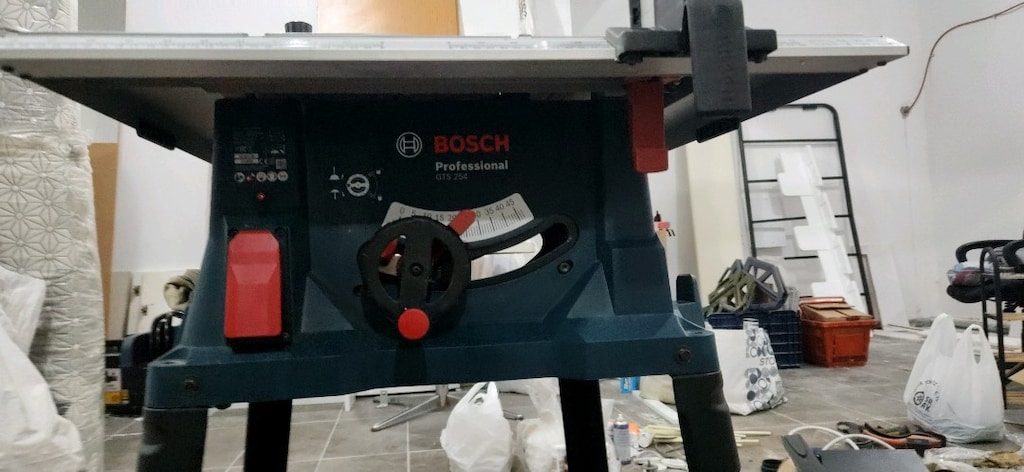 bosch tezgah testere gts 254 orijinal kutulu tum aparatlari mevcut - 2