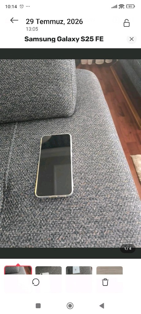 Galaxy S25 FE Sıfır Telefon- 20 Nisan Medai Markt alındı - 3