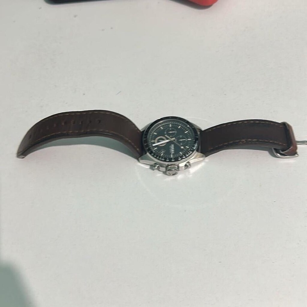 Fossil Erkek Chronograph Saat Kahverengi - 2
