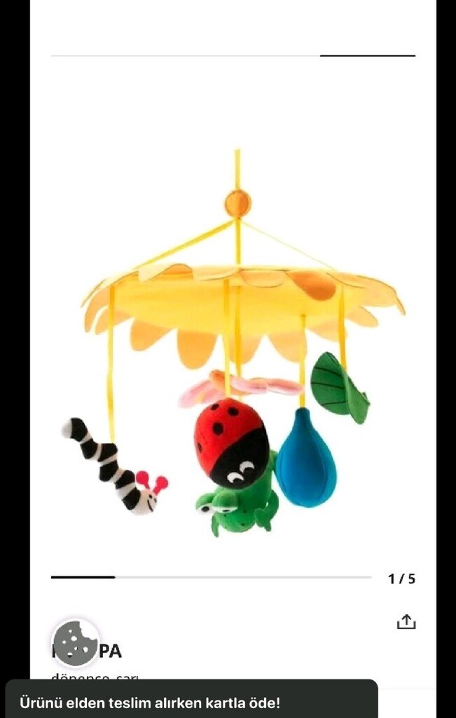 ikea SINGLAR beşik - 5