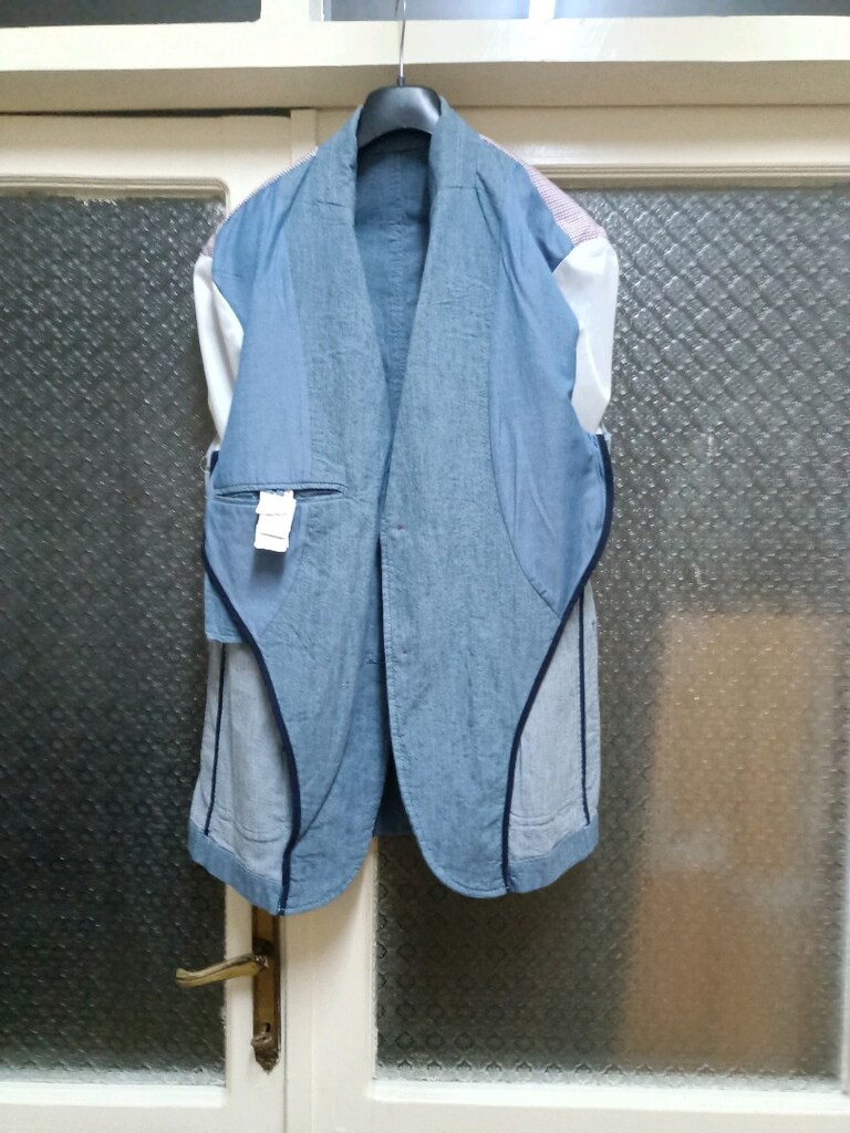 mavi denim blazer ceket - 6