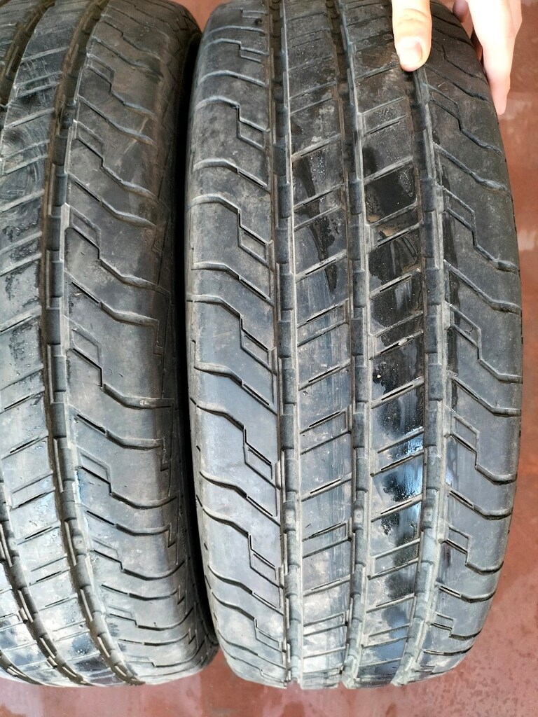 4 adet çıkma lastikler 195/60R16C sıfır gibi lastikler - 8