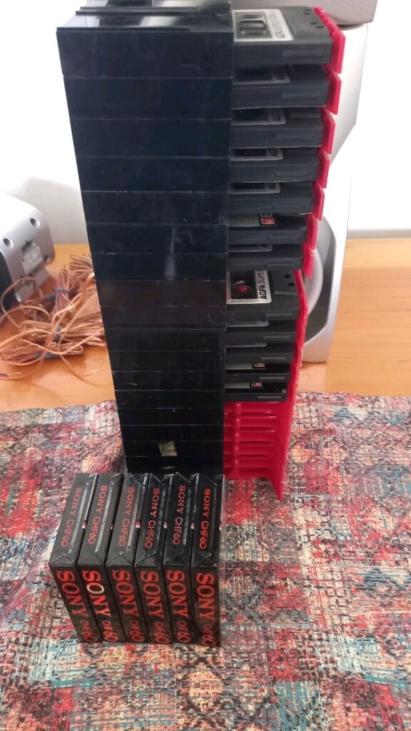 SONY AGFA MÜZIK SETI IÇIN BOŞ KASET - 4