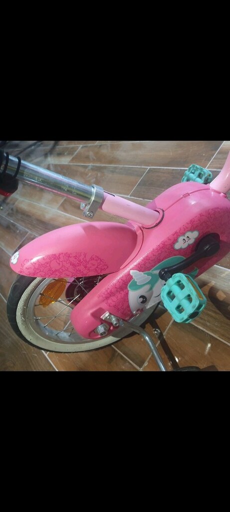 Decathlon Btwin 14 Jant Kız Çocuk Bisikleti - Sepetli ve Destek Teker - 6