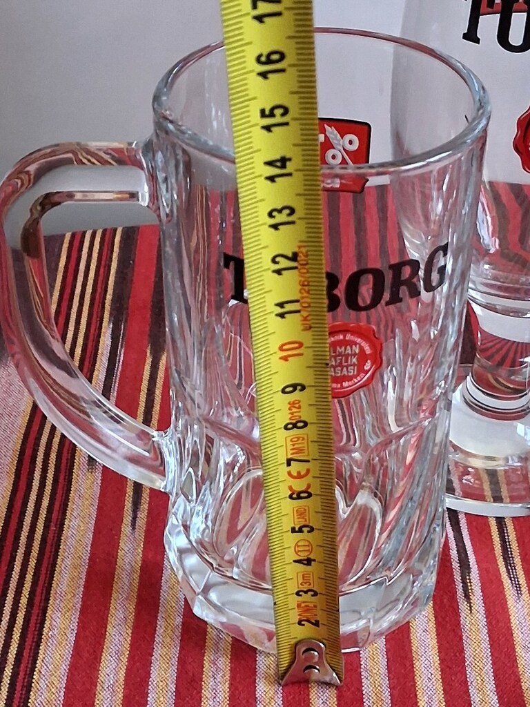 çeşitli bira bardakları - 5