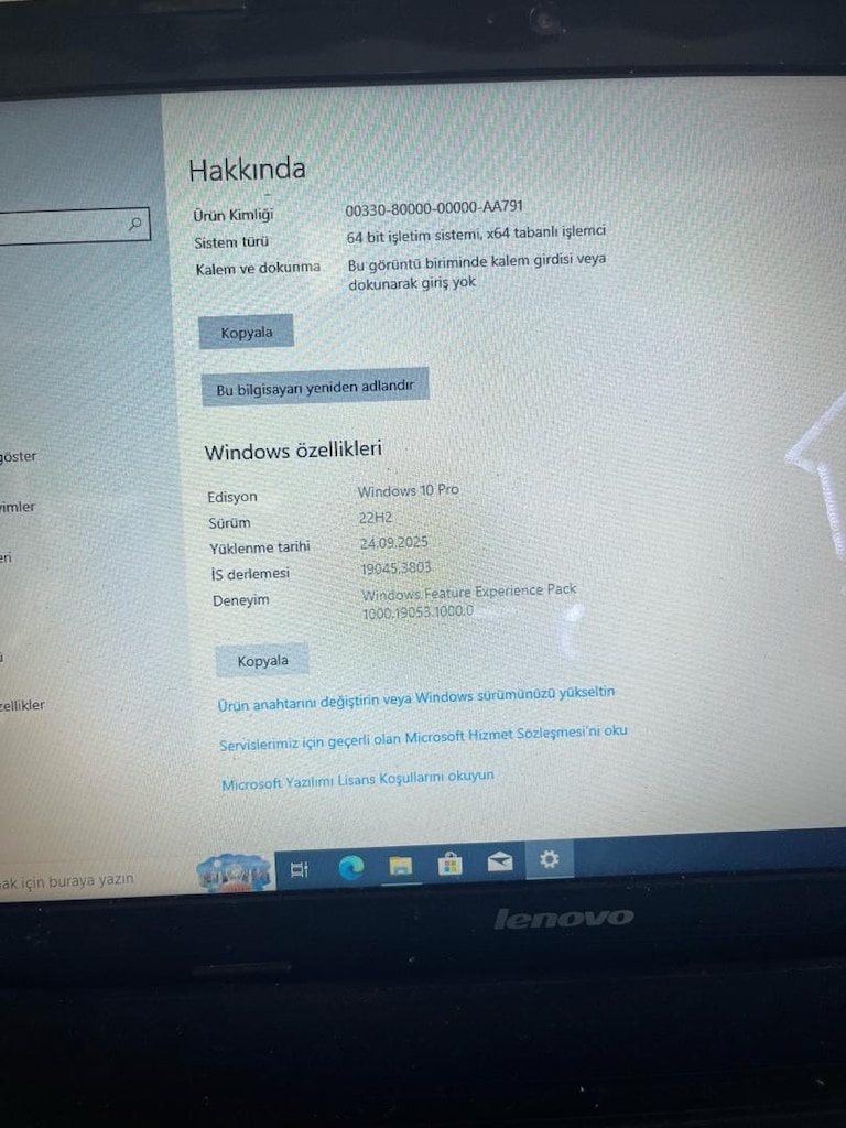 Lenovo G5000 Dizüstü Laptop - 11