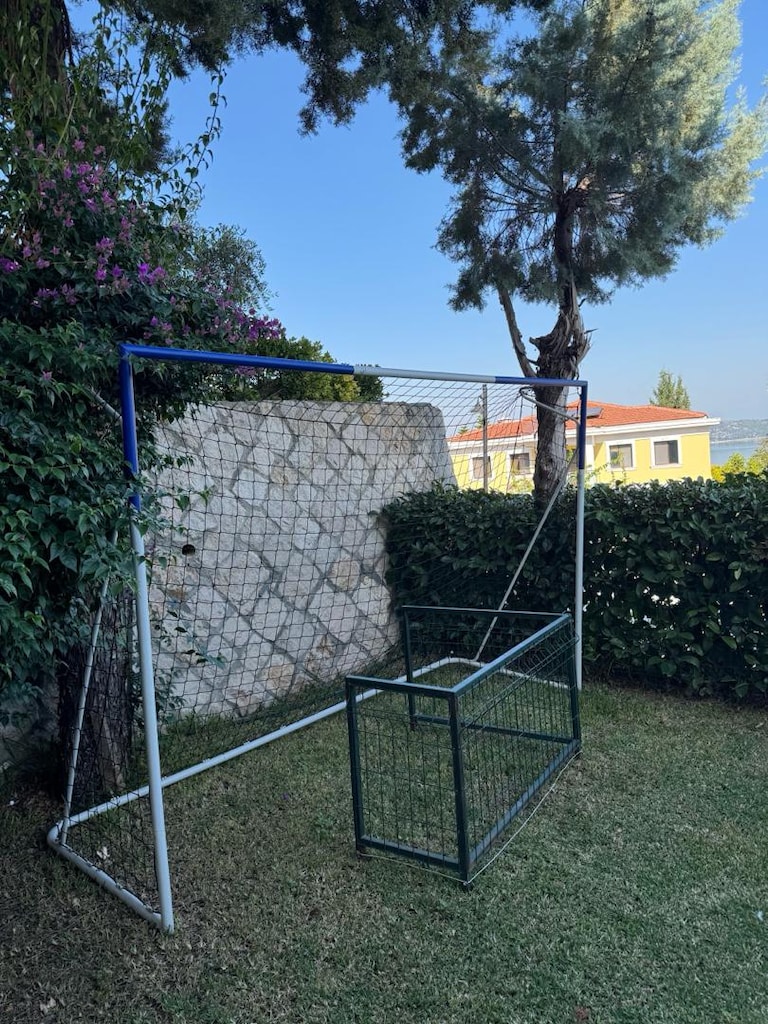 satılık metal gövdeli FUTBOL KALESİ VE FİLE - 3