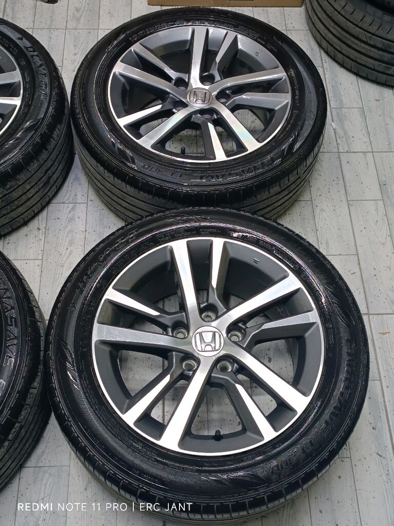 16 - 5x114.3 HONDA CİVİC Fe1 ORJİNAL JANT LASTİK TAKİMİ - 6
