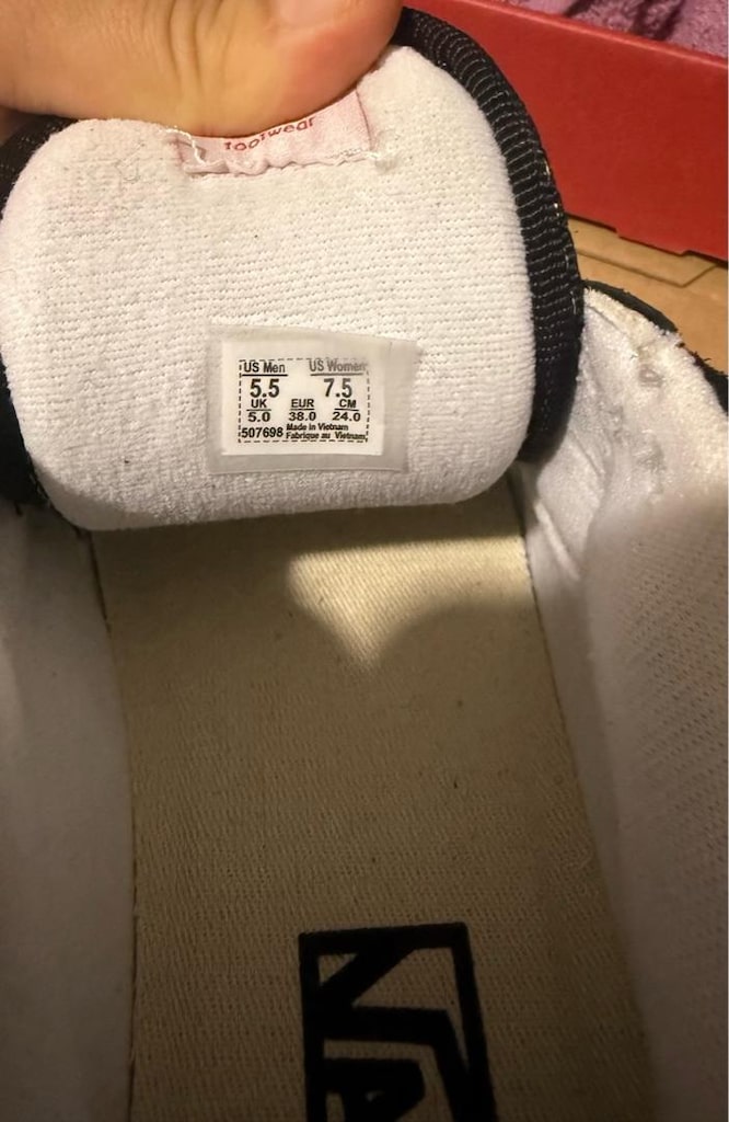 VANS AYAKKABI 38 No 37 37.5 a daha ıyı olur tam kalıp - 3