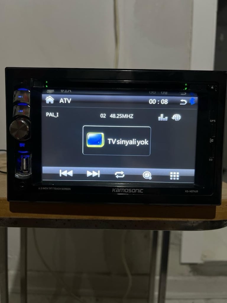 KAMOSONİC 7 İNÇ EKRANLI DOUBLE TEYP - 6