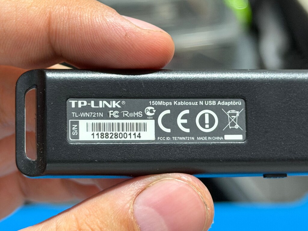 Tp-Link TL-WN721N 150Mbps Kablosuz USB Adaptörü - 3