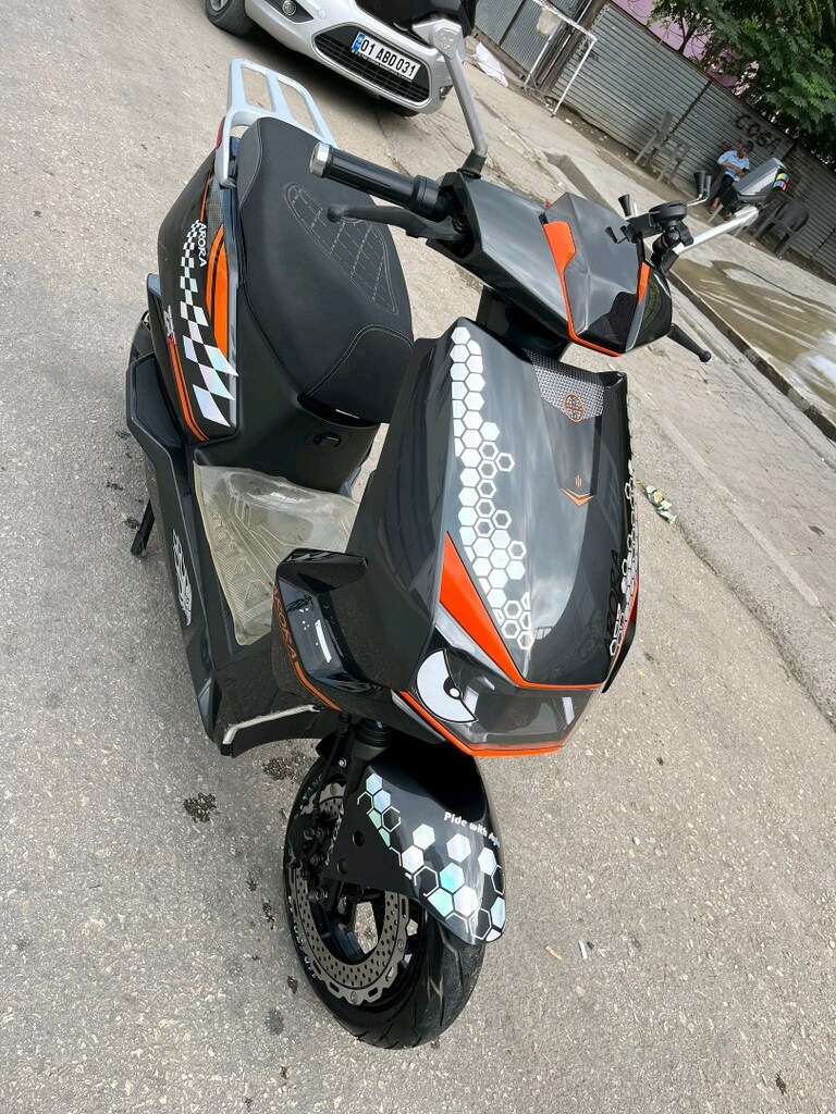 Arora zr7 modifiyeli 2024 elektrikli şarjlı motosiklet - 4