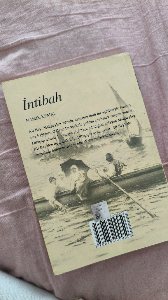 İNTİBAH NAMIK KEMAL ROMAN KİTAP - 2