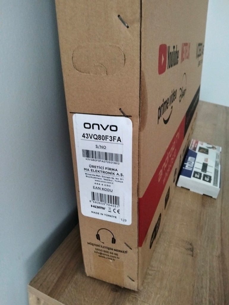 onvo 43 inç OLED tv - 2