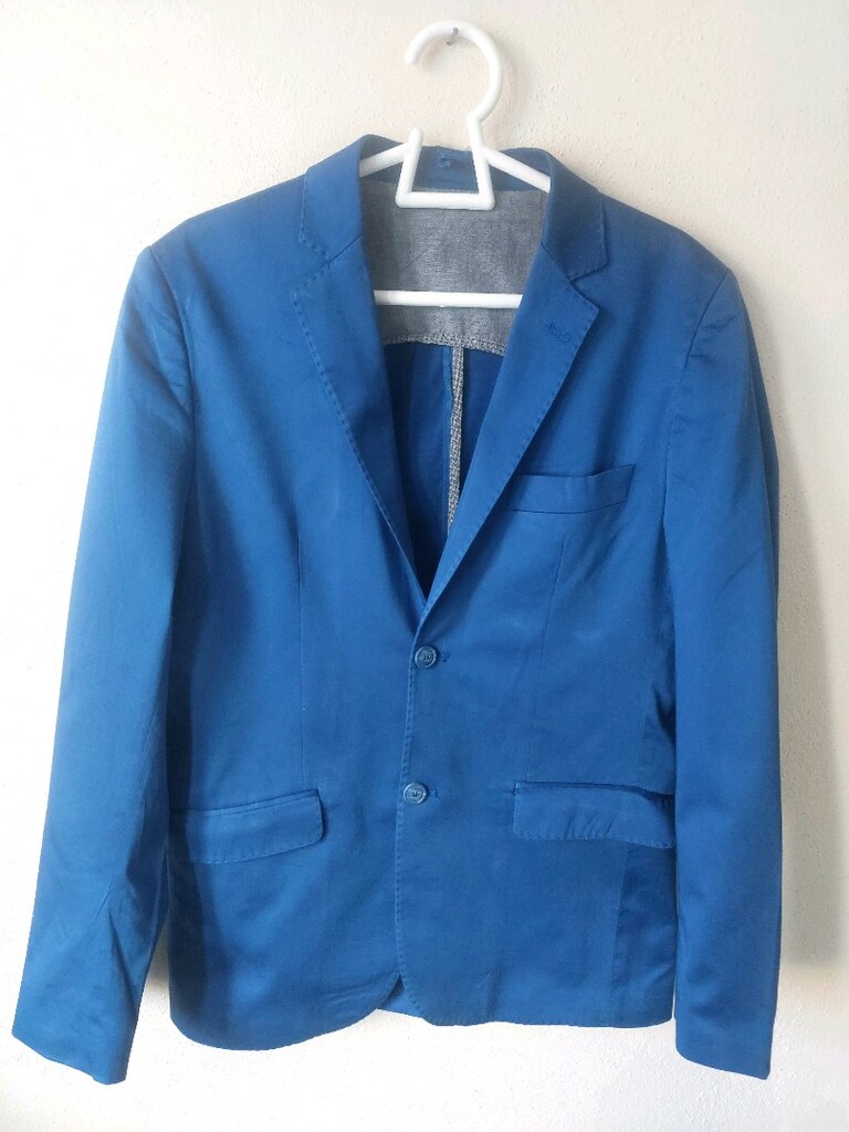 Collezione man Saks mavi blazer ceket - 3