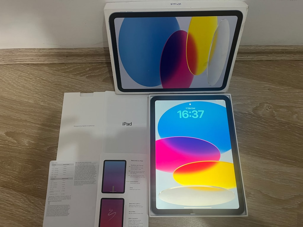 iPad A16 Wi-Fi 11" Mavi/128GB /MD4A4TU/A-PİL100/19AY TR GARANTİ - 10