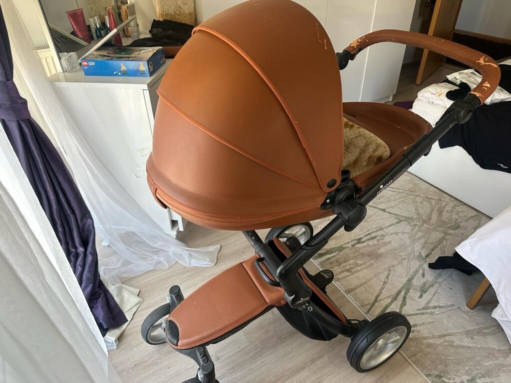 MİMA Mima Xari Travel Set Bebek Arabası Camel - 5