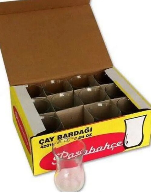 Çay bardağı 12 adet
