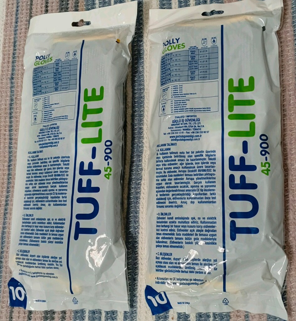 2 Adet Pollygloves Tuff-Lite 45-900 Erkek İş Eldiveni - 5
