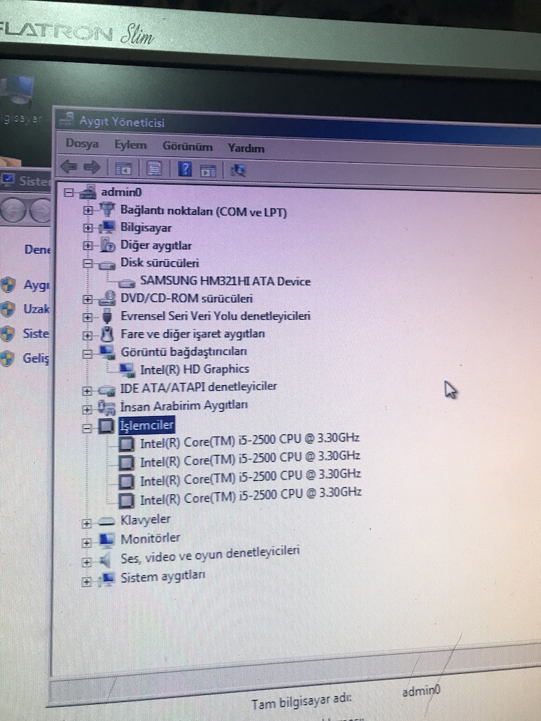 i5 2.nesil bilgisayar kasası hatasız sorunsuz temiz iş ofis knight mt2 - 7