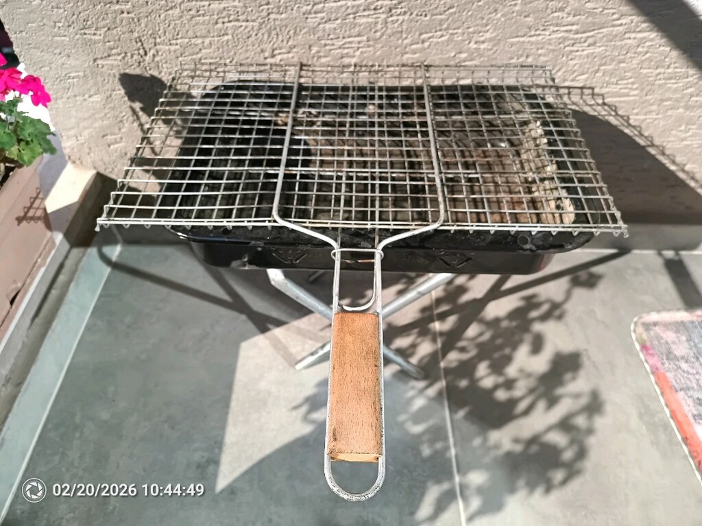 mini katlanır ayaklı mangal ve ızgara - 2