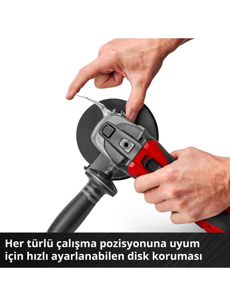 Einhell Akülü Avuç Taşlama TE-AG 18/115 Li-Solo Power X-Change - 2