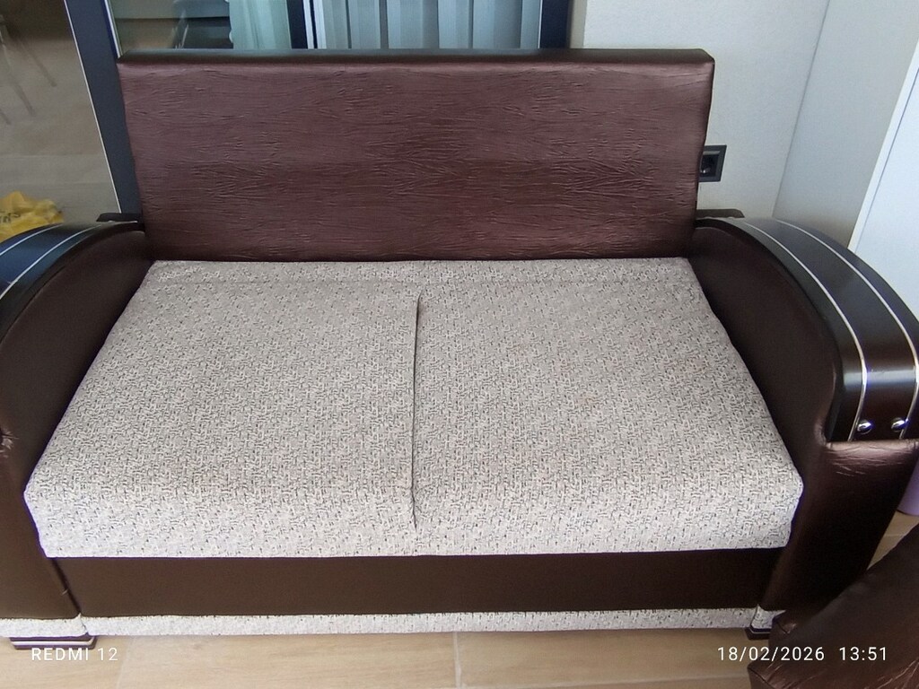 ikili tek parça koltuk iş yeri ve balkon giriş içi uygun bir koltuk - 6