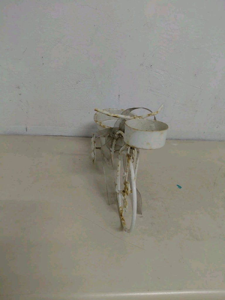 Vintage Metal Bahçe ve Ev Dekorasyon Seti (3 Parça)" - 2