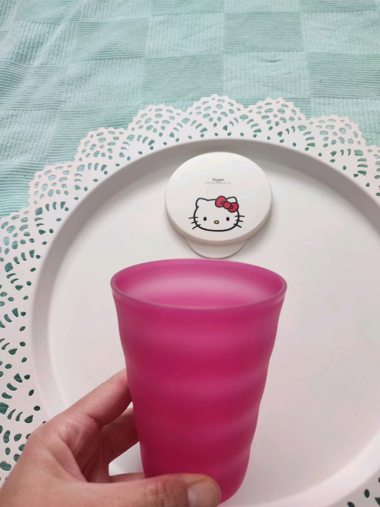 Tupperware Hello Kity Kapaklı Eko Bardak - 4