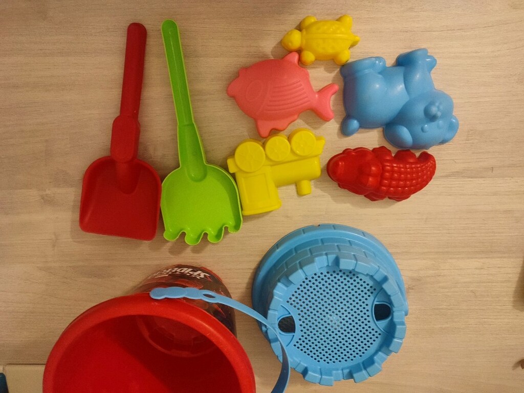 Dede Spiderman Plaj Kova seti, plaj oyuncakları - 2