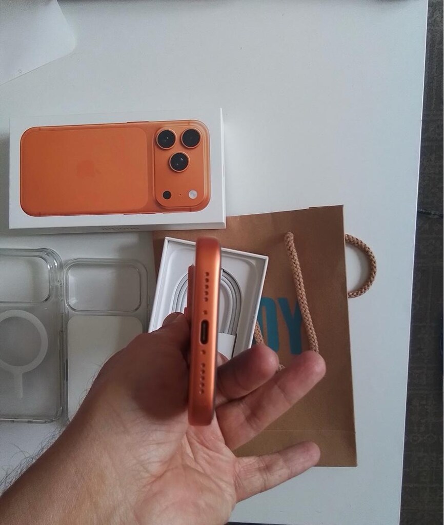 Memurdan 15 Ay Apple Tr Garantili iPhone 17 Pro 256GB Kozmik Turuncu - 5