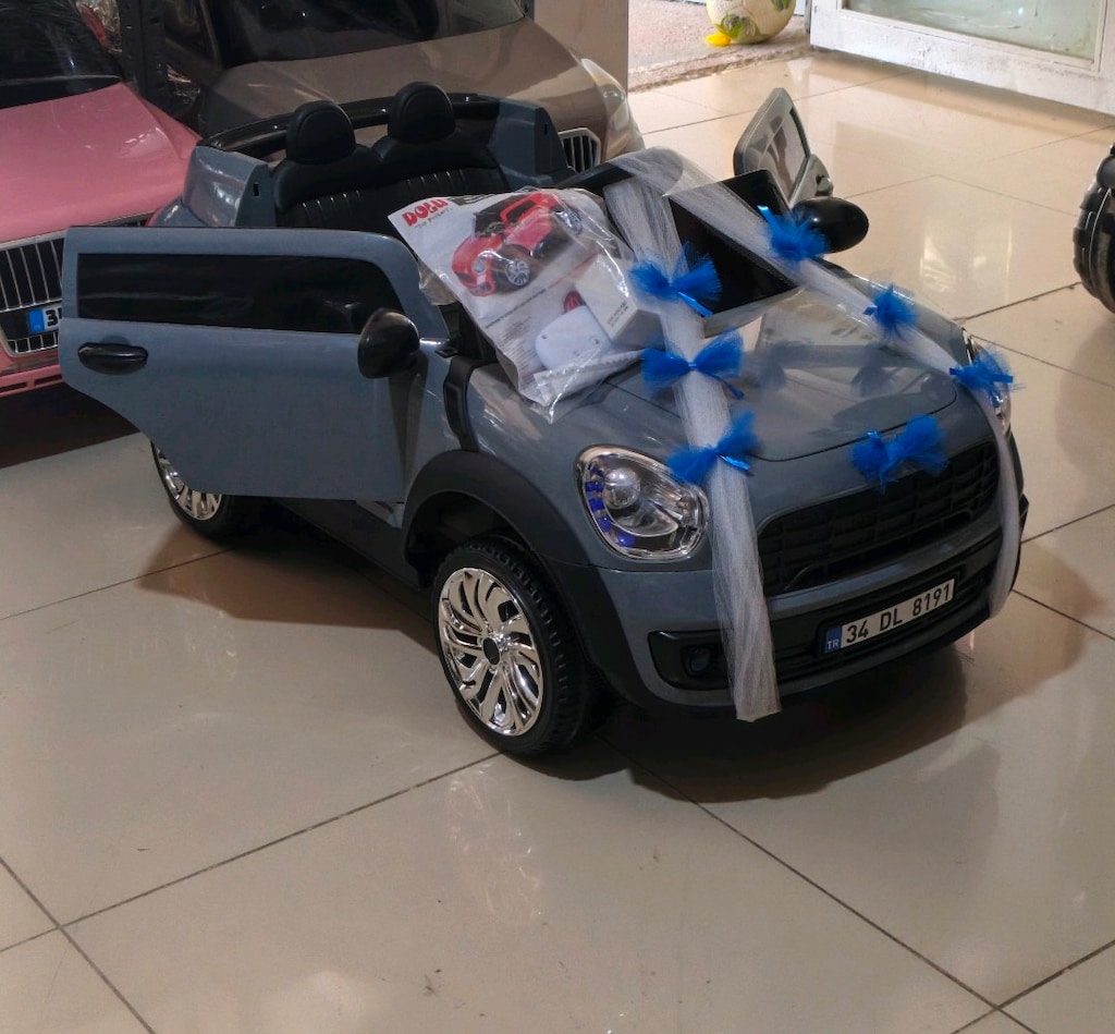 (AnkaCar çocuk oto galeri)SIFIR KUMANDALI&MANUEL 2 MOTOR AKÜLÜ ARABA - 4