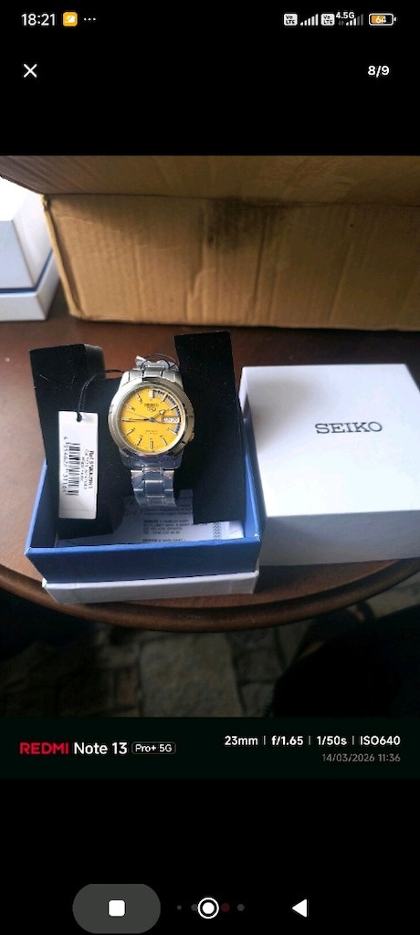 Seiko 5 snkk29k1 7s26 otomatik sıfır garantili faturalı - 3