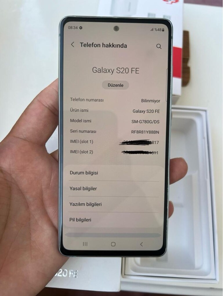 Samsung S20 FE 5G 128 GB Orijinal TR Cihaz - 7