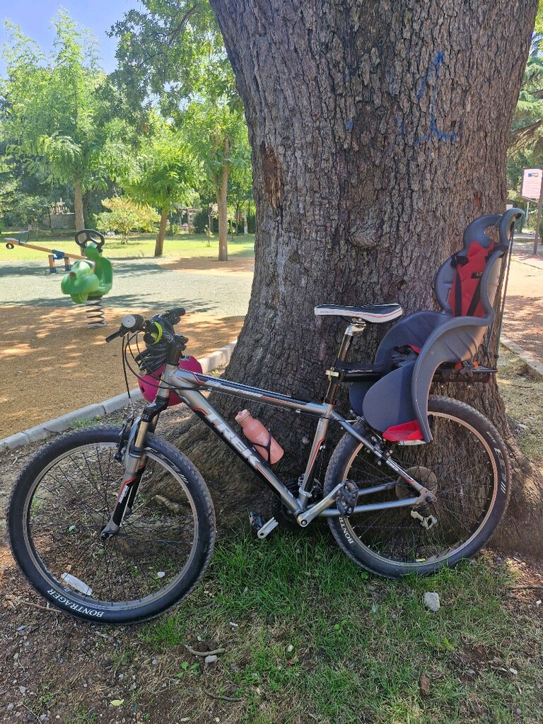 trek bisiklet ve cocuk koltuğu - 4