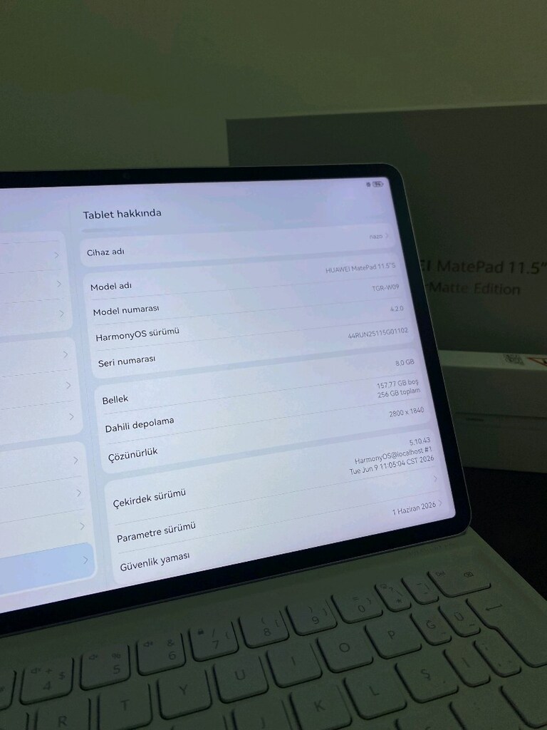 HUAWEİ 11.5S PAPERMATE 256gb - 7